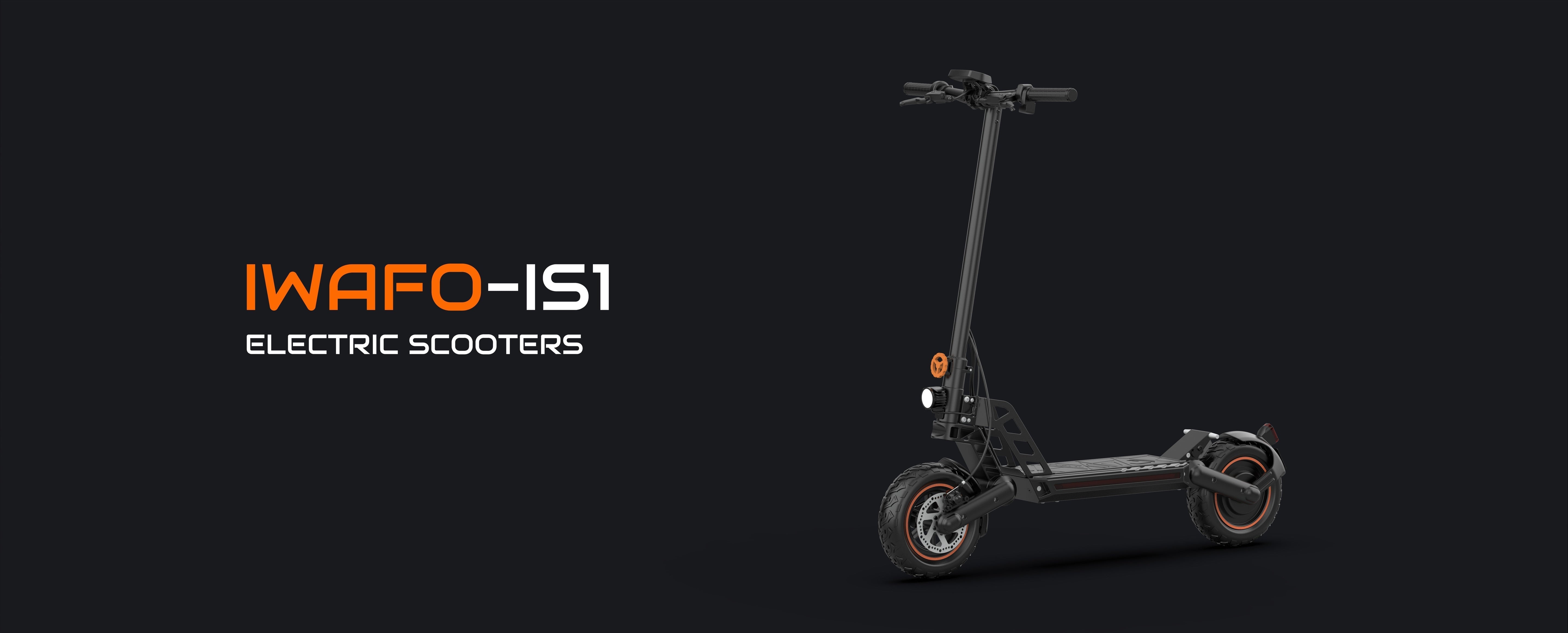 Rendering of IWAFO's electric scooter IS1