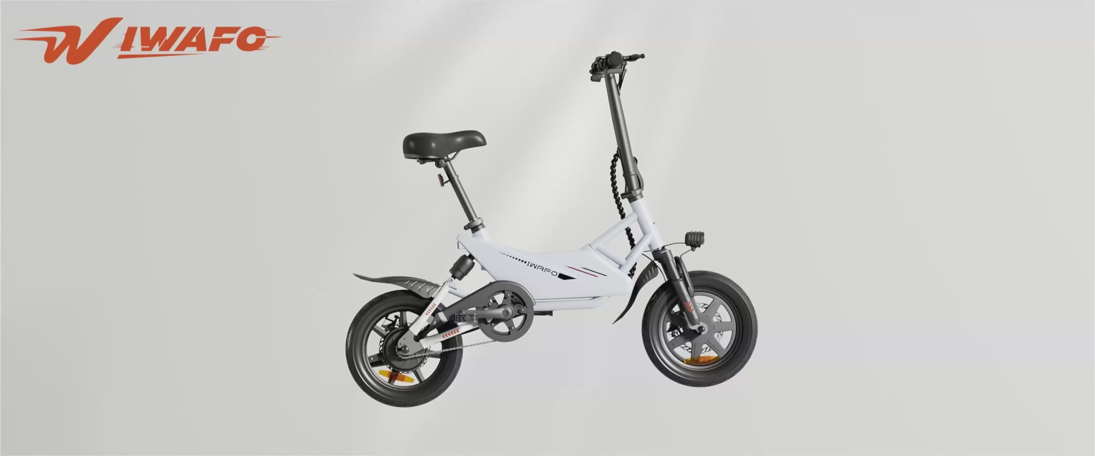 Load video: Rendered promotional video of Ebike IWAFO-IE2